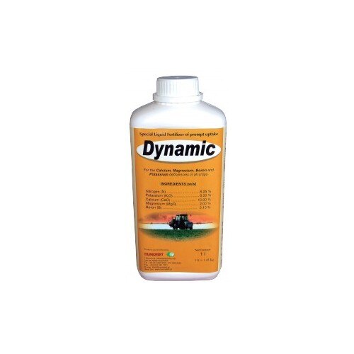 Ingrasamant lichid DYNAMIC 8-0-5 + 10% CaO + 2% MgO + 0.1% B - 5 Litri