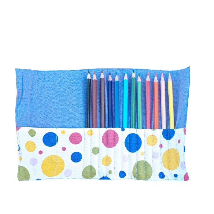 Penar rulat, Atelier Diversis, handmade multicolor