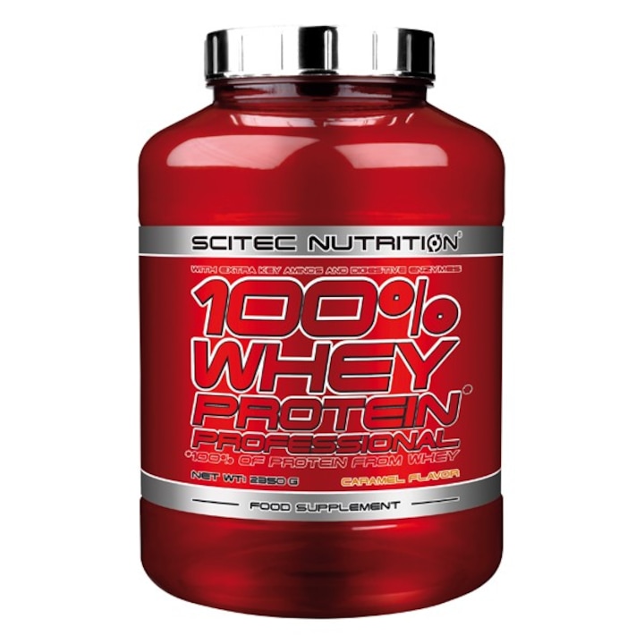 Scitec Nutrition 100% Whey Protein Professional Fehérje, 2350 g, Cappuccino