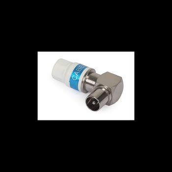 Mufa TV tata Cabelcon (angulara, RG-6/Triset-113, Self-Install) Mufa TV tata Cabelcon (angulara, RG-6/Triset-113, Self-Install)