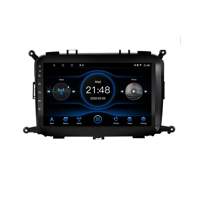 Navigatie dedicata Kia Carens 2013-2018 Edotec, cu Android, Radio, Bluetooth, Internet, procesor Octa Core, memorie 2GB si 16GB