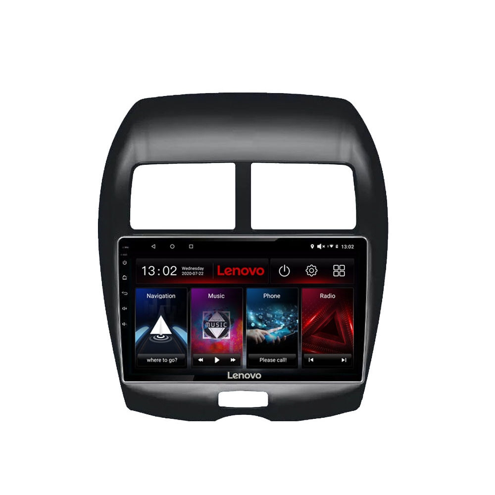 Navigatie dedicata Mitsubishi 2013-2019 Edotec, cu Android, Radio, Bluetooth, Internet, procesor Octa Core, 4G, memorie 4GB si 64GB
