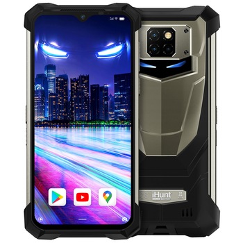 Telefon mobil iHunt Iron Mask 2022, Dual SIM, 128GB, 6GB RAM, 4G, Silver Telefon mobil iHunt Iron Mask 2022, Dual SIM, 128GB, 6GB RAM, 4G, Silver