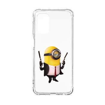Husa Anti Shock, Compatibila Cu Samsung Galaxy S20 FE, Minion Hitman, Silicon Premium, Rezistenta, 214 Husa Anti Shock, Compatibila Cu Samsung Galaxy S20 FE, Minion Hitman, Silicon Premium, Rezistenta, 214