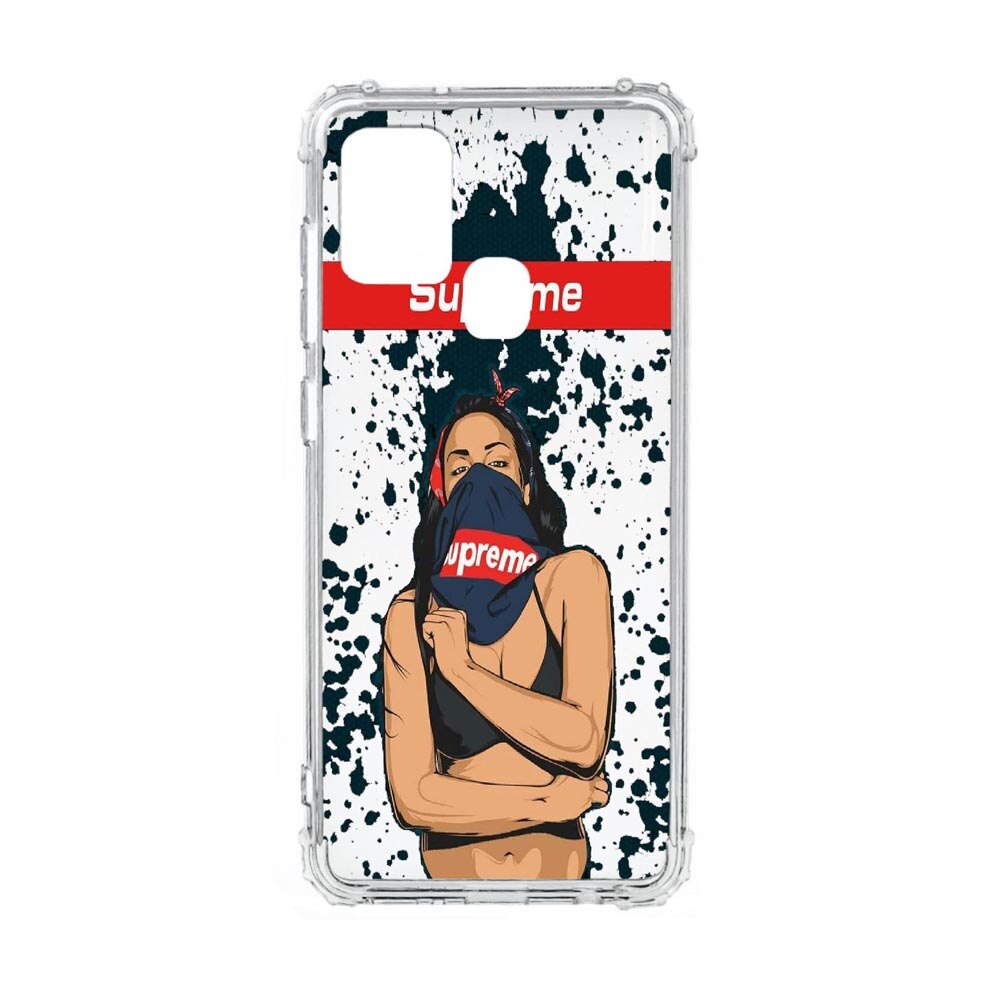 Husa Anti Shock, Compatibila Cu Samsung Galaxy A21s, Supreme, Woman, Silicon Premium, Rezistenta, 256