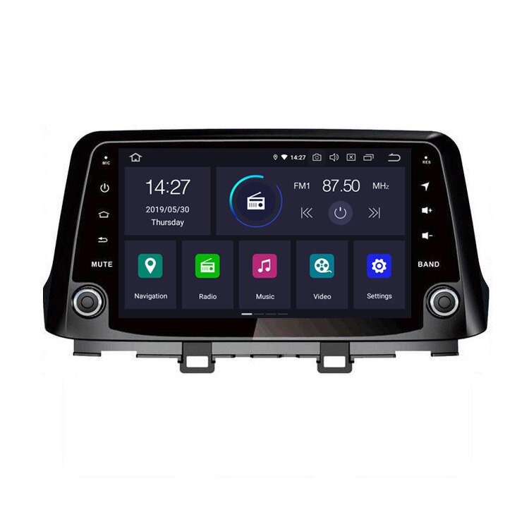 Navigatie dedicata Hyundai Kona Edotec, cu Android, GPS, Bluetooth, Radio, Internet, procesor Octa Core si ecran tactil