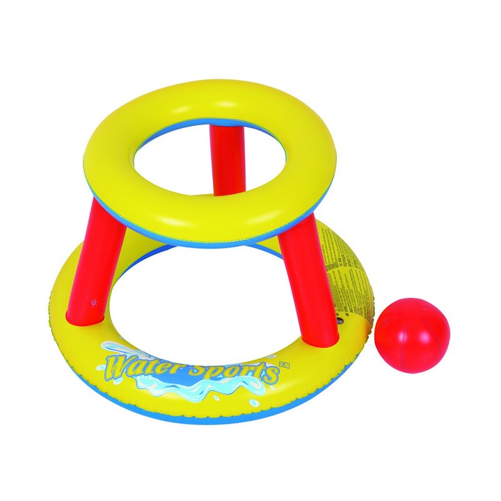 Felfújható kosárlabda játék, méretei 74 x 74 x 52,5 cm