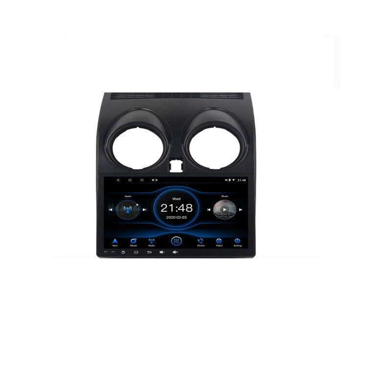 Navigatie dedicata Nissan Qashqai Edotec, cu Android, Radio, Bluetooth, Internet, procesor Octa Core, memorie 2GB si 16GB