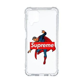 Husa Anti Shock, Compatibila Cu Samsung Galaxy A12, Supreme, Superman, Silicon Premium, Rezistenta, 259 Husa Anti Shock, Compatibila Cu Samsung Galaxy A12, Supreme, Superman, Silicon Premium, Rezistenta, 259