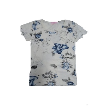 Tricou cu maneca scurta fetite Happy House CVC-885, Multicolor 128 cm Tricou cu maneca scurta fetite Happy House CVC-885, Multicolor 128 cm