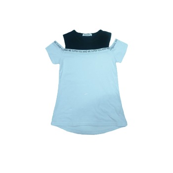 Tricou cu maneca scurta fetite Happy House WB-22311, Alb 14652 Tricou cu maneca scurta fetite Happy House WB-22311, Alb 14652