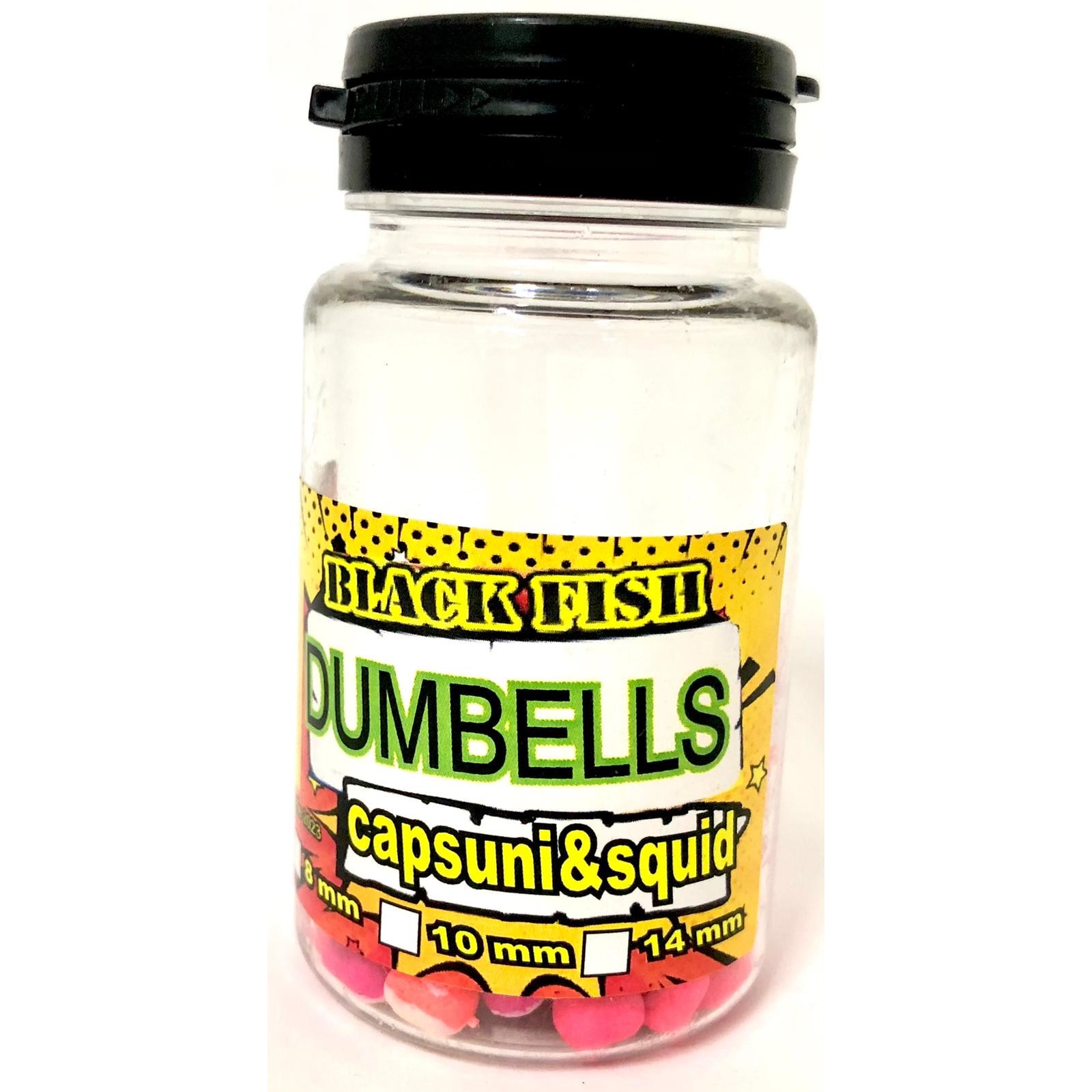 Dumbell 12mm Capsuni & Squid