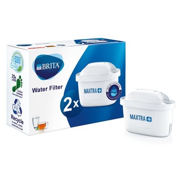 Set 2 filtre BRITA Maxtra+, 150 l, alb Set 2 filtre BRITA Maxtra+, 150 l, alb