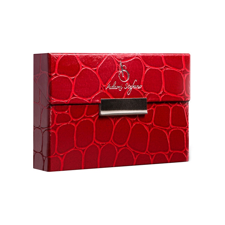 Husa ADAMI STEFANO pentru Pachete de Tigari tip Heets croco bordeaux