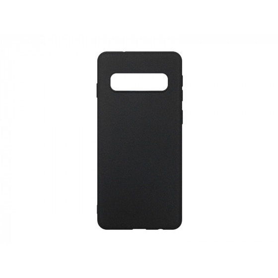 Husa din silicon slim compatibila cu Samsung Galaxy S10, negru