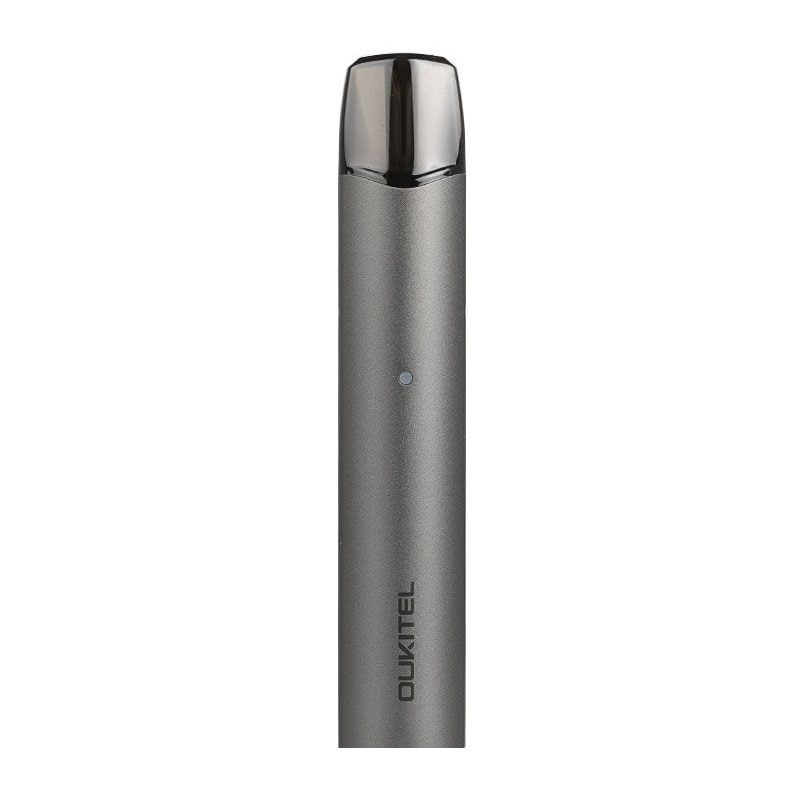 Tigara electronica Oukitel Lark Gri, 6W, 1.8ml, Cartus magnetic reincarcabil, Miez ceramic, 350mAh