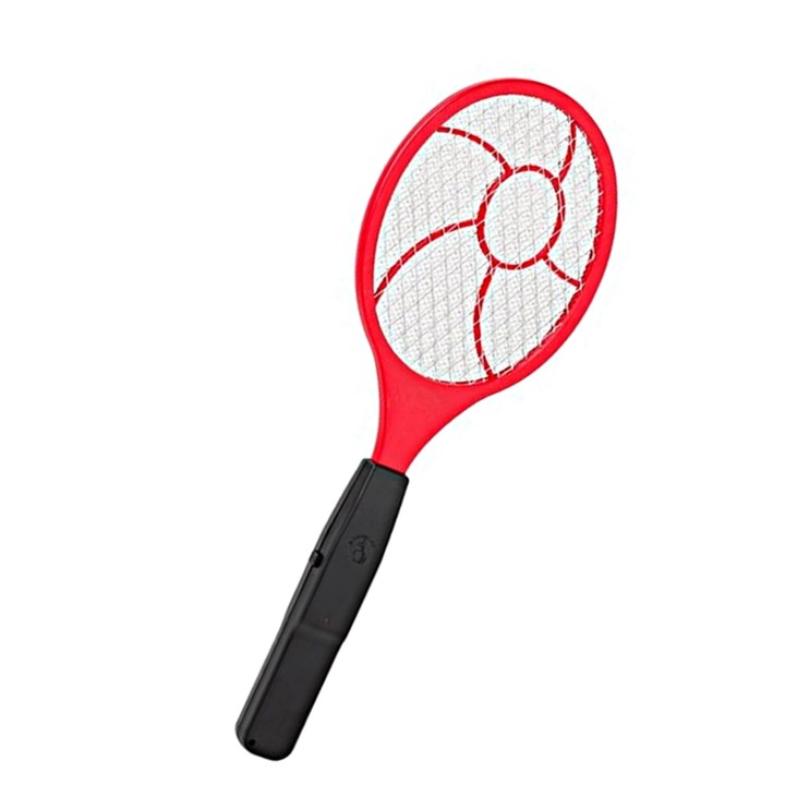 Paleta electrica pentru exterior si interior anti tantari, muste, viespi si alte insecte, RedPaddle 5000, 44 x 16 cm