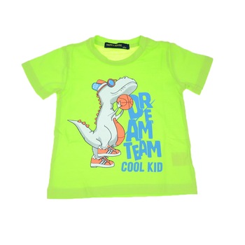 Tricou pentru baieti Happy House HB-8181V1, Verde 80 cm Tricou pentru baieti Happy House HB-8181V1, Verde 80 cm
