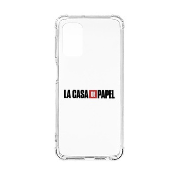 Husa Anti Shock, Compatibila Cu Huawei P Smart 2021, La Casa De Papel, Silicon Premium, Rezistenta, 292 Husa Anti Shock, Compatibila Cu Huawei P Smart 2021, La Casa De Papel, Silicon Premium, Rezistenta, 292