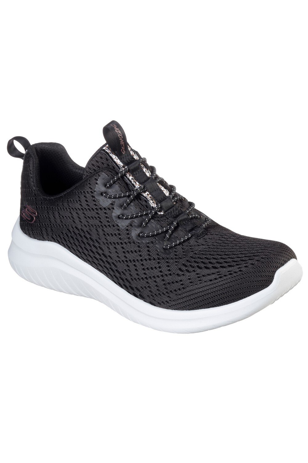 Pantofi femei Ultra Flex 2.0 Lite-Groove, Negru/Alb