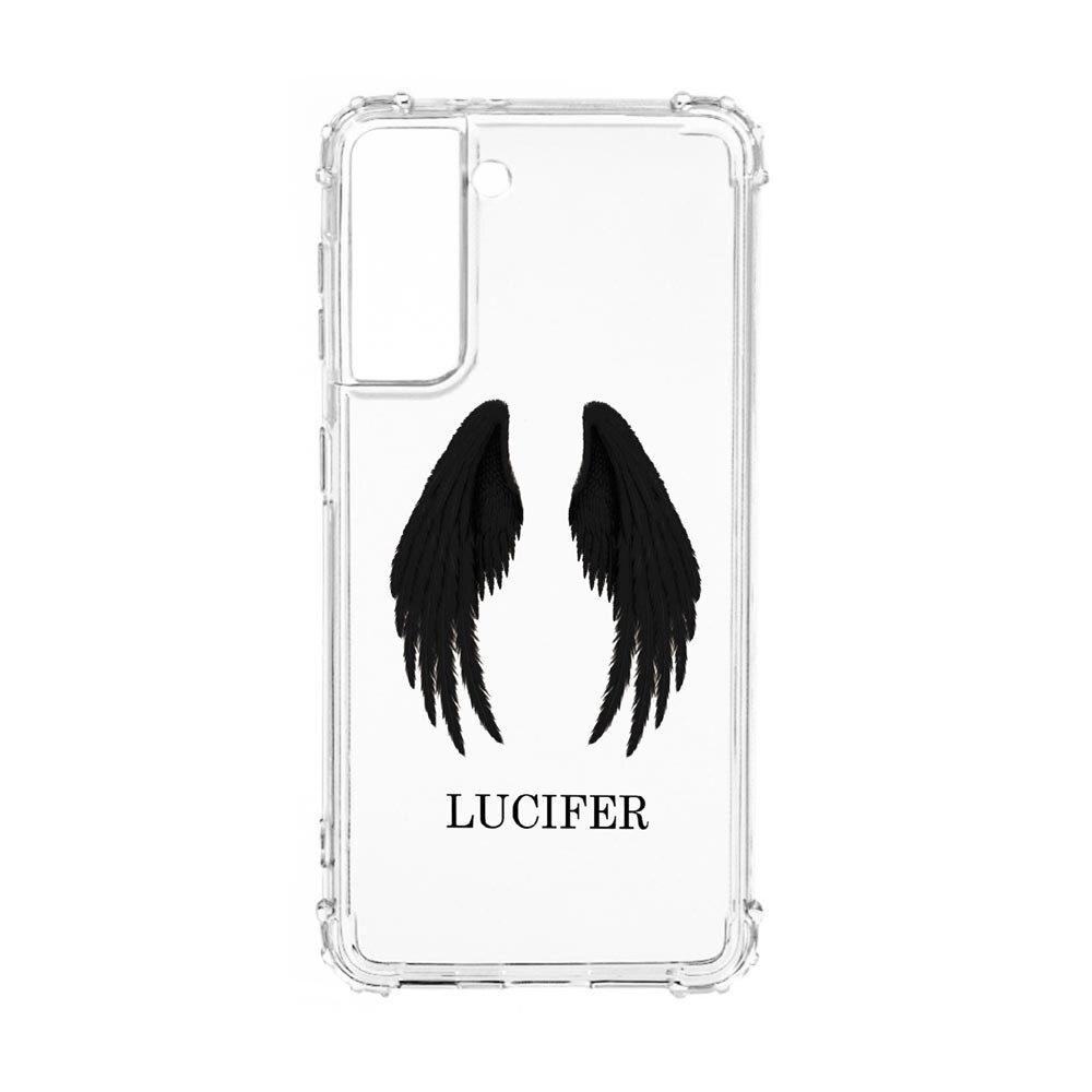 Husa Anti Shock, Compatibila Cu Samsung Galaxy S21, Lucifer, Silicon Premium, Rezistenta, 298