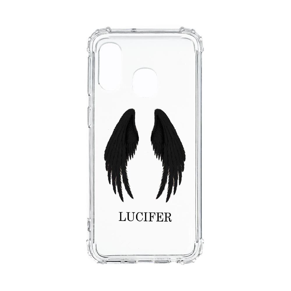 Husa Anti Shock, Compatibila Cu Samsung Galaxy A20e, Lucifer, Silicon Premium, Rezistenta, 298