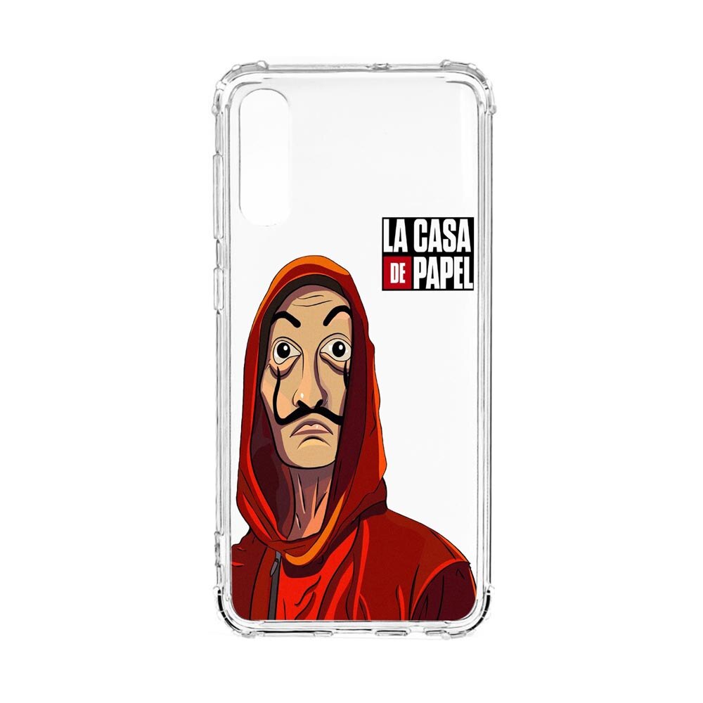 Husa Anti Shock, Compatibila Cu Samsung Galaxy A30s, La Casa De Papel, Silicon Premium, Rezistenta, 389
