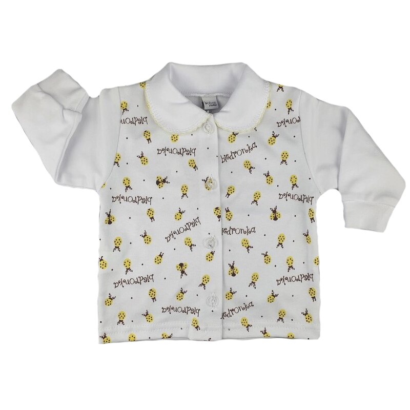 Bluza cu maneca lunga pentru bebelusi Koala Baw 813KA, Alb 30177