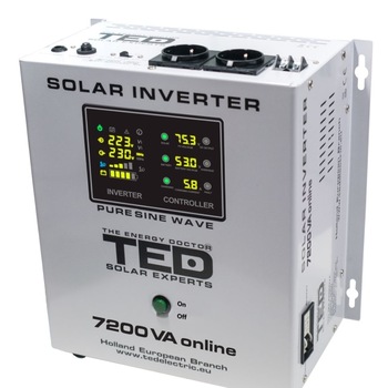 Invertor solar TED ELECTRIC 7200VA 5000W Invertor solar TED ELECTRIC 7200VA 5000W