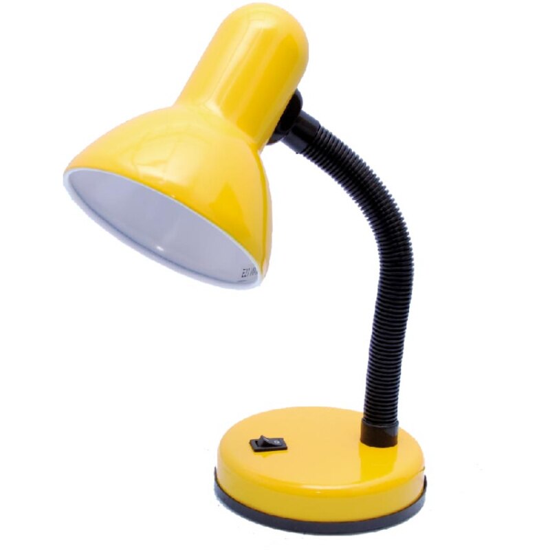 Lampa de birou Kaja Cariba, 1xE27, 30cm, Galben