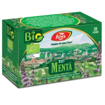 Ceai Bio Menta, 20 pliculete Ceai Bio Menta, 20 pliculete