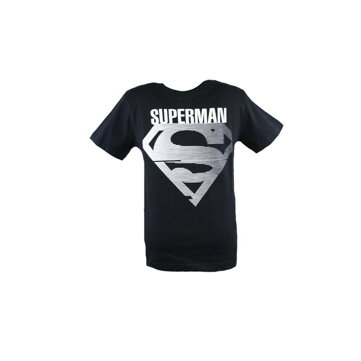 Fiú póló E Plus M Superman 35-134N, Fekete 49660