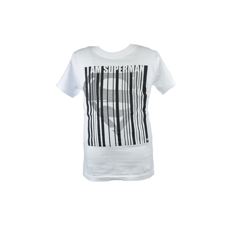 Tricou pentru baieti E Plus M Superman 35-140A, Alb 49667