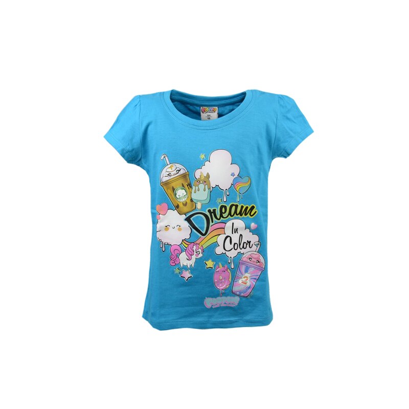 Tricou pentru fete E Plus M Poopsie 366423, Albastru 49791