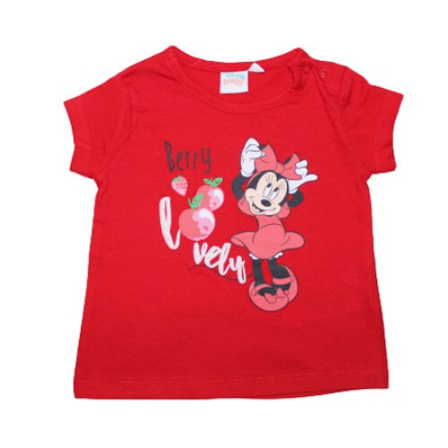 Tricou bumbac, Berry Lovely, rosu