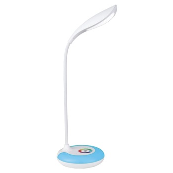Lampa de birou Kaja Negri, Lumina LED cu 3 culori, 33cm, Alb Lampa de birou Kaja Negri, Lumina LED cu 3 culori, 33cm, Alb