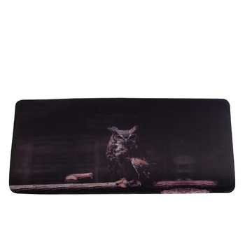 Mousepad, XXL, gaming si birou, 900 x 400 x 3mm, textil cu baza cauciucata, desen Bufnita Mousepad, XXL, gaming si birou, 900 x 400 x 3mm, textil cu baza cauciucata, desen Bufnita