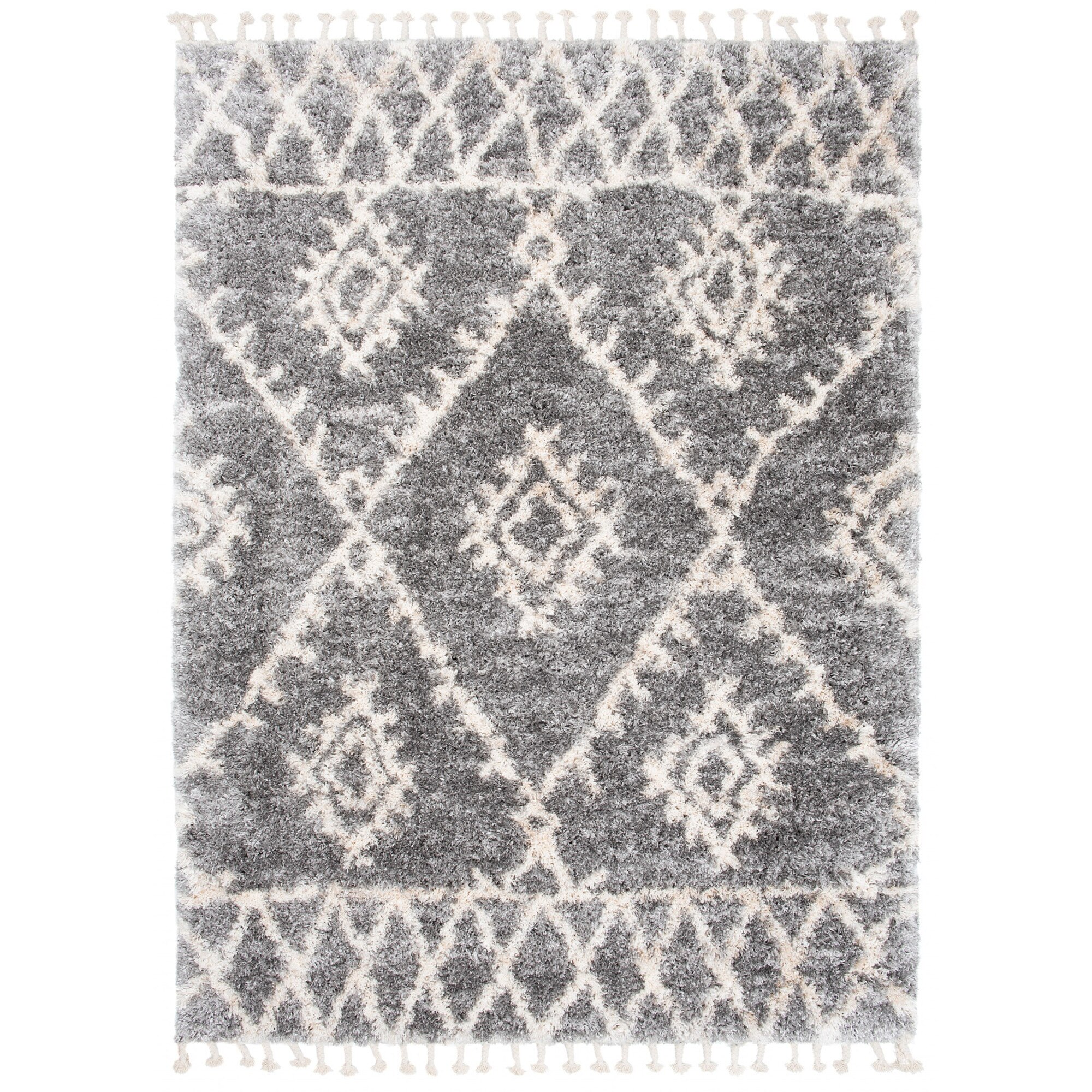 Covor Aztec Vintage Abstract Boho Chemex Dc55B Ejf Gri 200x300
