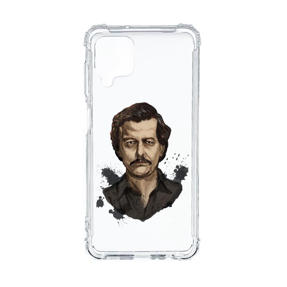 Husa Anti Shock, Compatibila Cu Samsung Galaxy M12 / Galaxy F12, Narcos Pablo Escobar, Silicon Premium, Rezistenta, 445