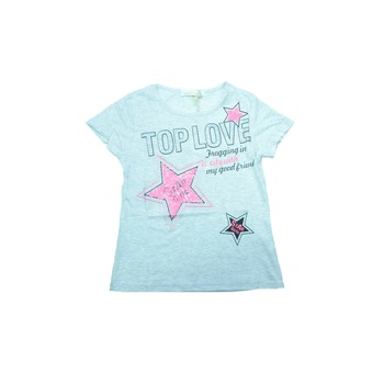 Tricou cu maneca scurta fetite Happy House FOFO-064A, Multicolor 20620 Tricou cu maneca scurta fetite Happy House FOFO-064A, Multicolor 20620