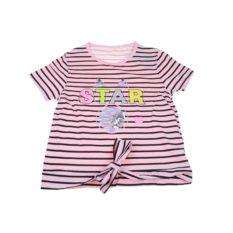 Tricou pentru fete Happy House WB-2783R, Roz 29661
