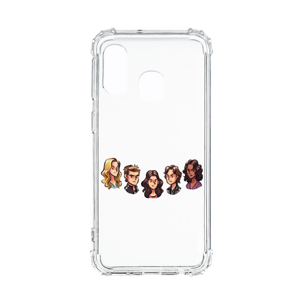 Husa Anti Shock, Compatibila Cu Samsung Galaxy A20e, Vampire Diaries, Silicon Premium, Rezistenta, 579