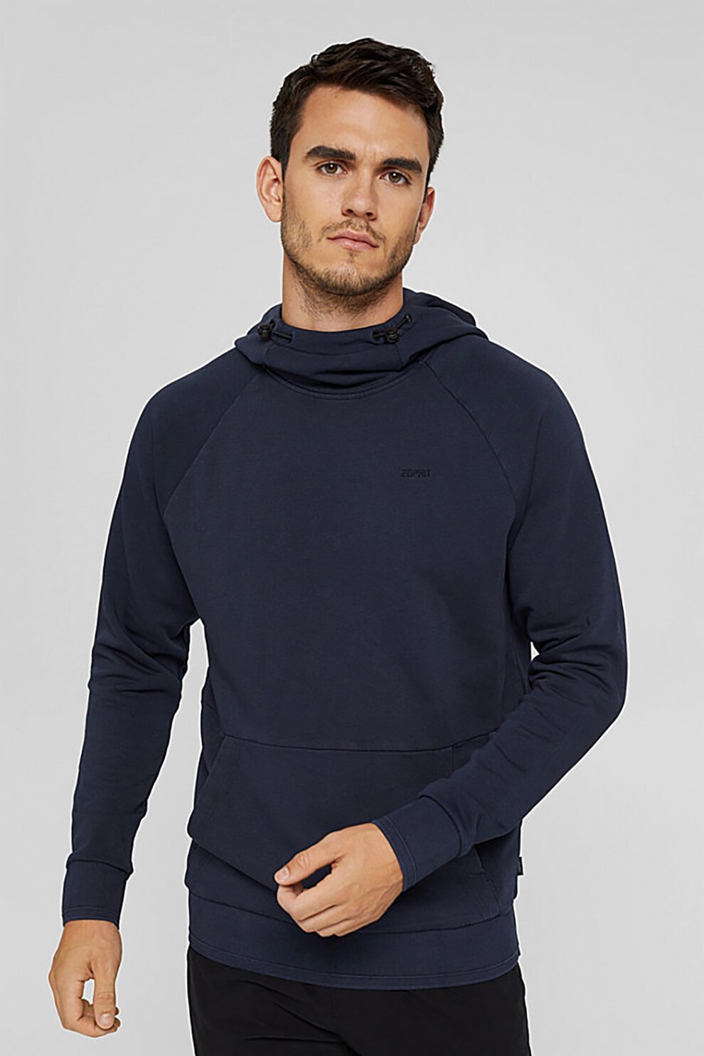 Esprit, Hanorac cu buzunar kangaroo si maneci raglan