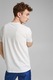 EDC by Esprit, Tricou de bumbac organic cu imprimeu grafic, Alb, M
