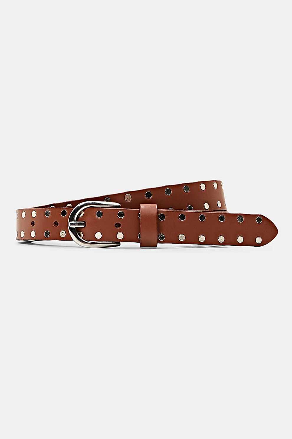 EDC by Esprit, Curea de piele cu nituri metalice