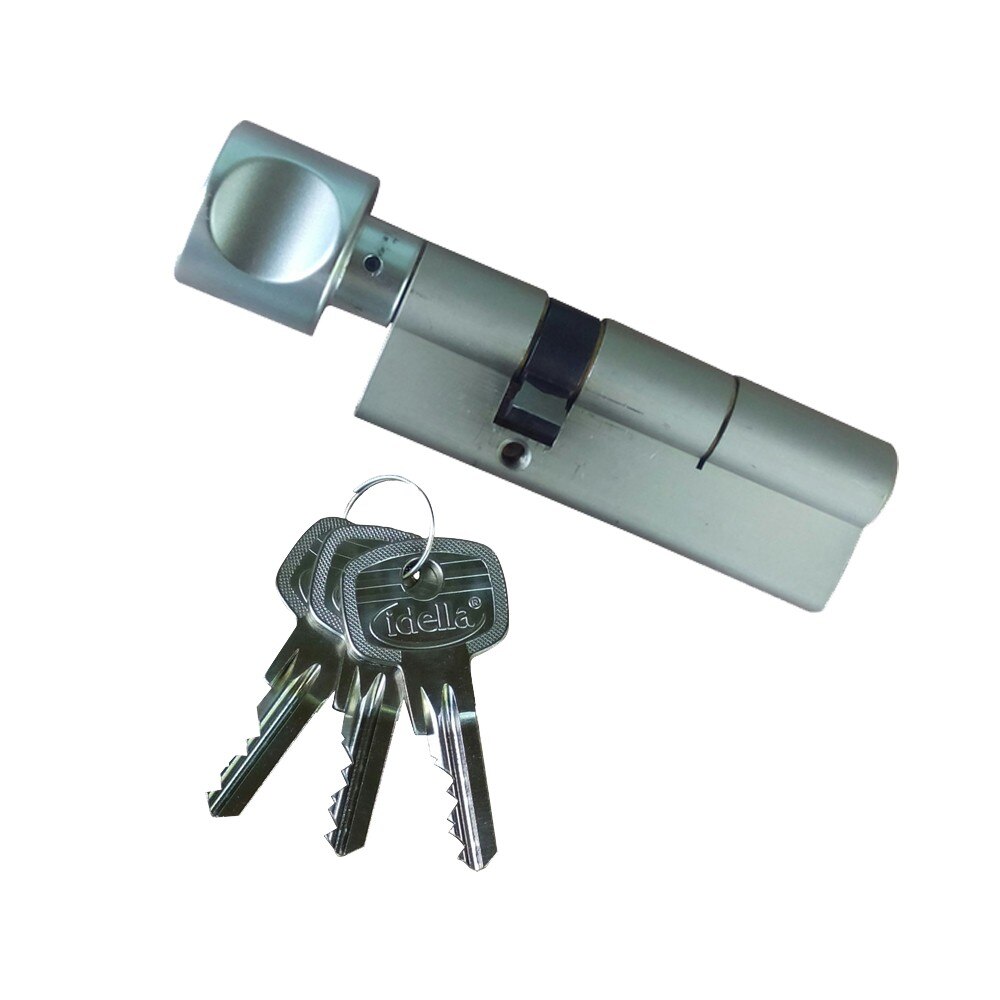 Butuc pentru yala Idella cu cheie frezata cu buton stanga 45.5x45.5 mm