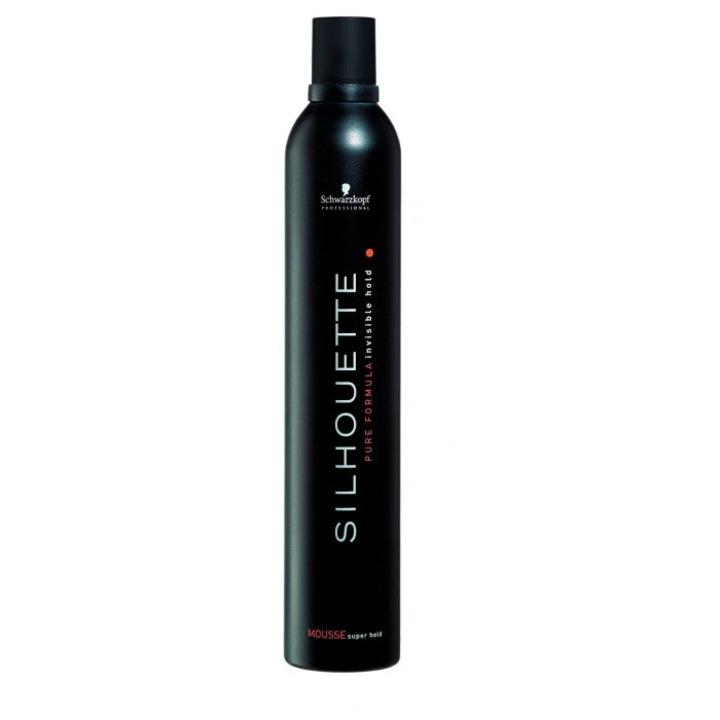 Spuma cu fixare foarte puternica Schwarzkopf Professional Silhouette, 200 ml
