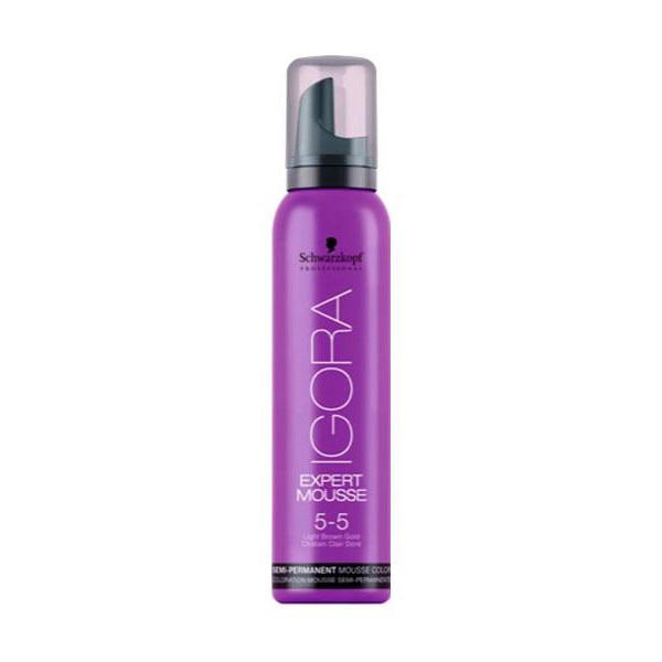 Spuma coloranta pentru par Schwarzkopf Professional Igora Royal Expert Mousse 5.5, 100 ml