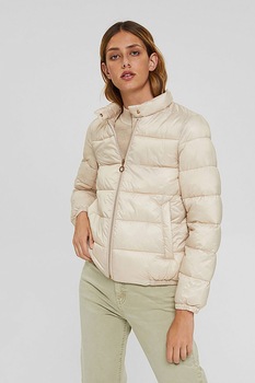Esprit, Geaca usoara cu aspect matlasat, Crem Esprit, Geaca usoara cu aspect matlasat, Crem