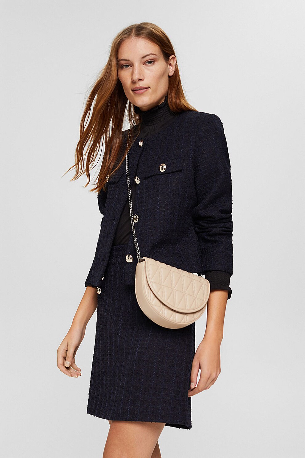 Esprit, Sacou cu buzunare aplicate, Bleumarin